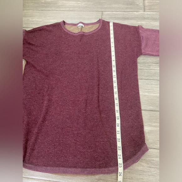 Smartwool Shadow Pine Colorblock Sweater Argyle Purple Heather Sz Large - Picture 9 of 9